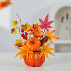 Autumn Theme Party Decor Sunflower Maple Leaf Ornaments Thanksgiving Day Bonsai Harvest Festival DIY Happy Halloween Day 2025 Lootquake LLC