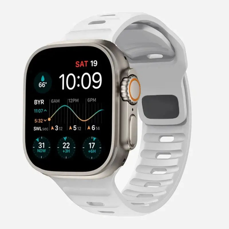 Apple Watch Silicone Band - Soft, Durable, Stylish Design - SJB-DIAMOND ELITES