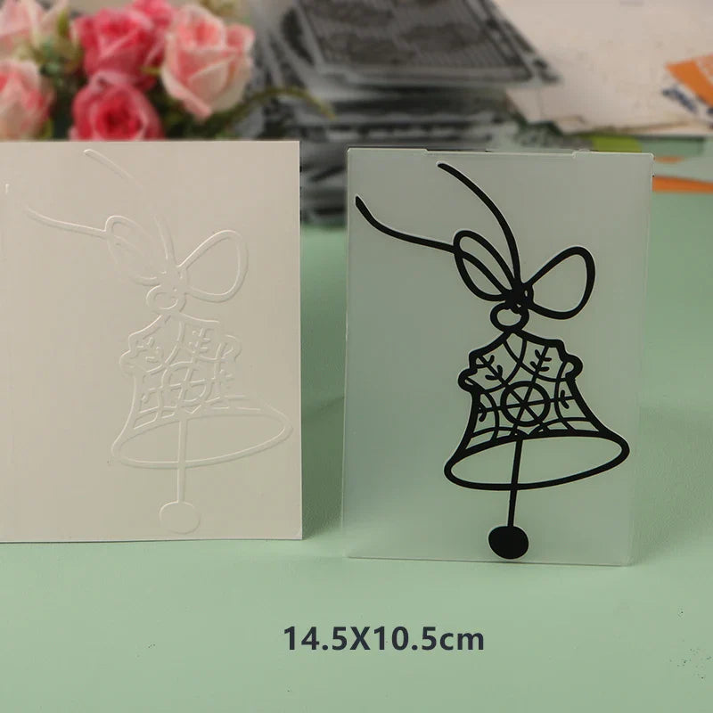 DUOFEN Crafts plastic embossing folder collection 2 paper embossing flower mold Christmas Birthday Easter day wedding Lootquake LLC