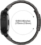 Garmin Steel Band - Modern QuickFit Design Strap BandsCo Straps