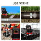 Pipe Inspection Camera 10.1inch1080P Screen,SYANSPAN Sewer Endonscope Self-Leveling 512HZ Sonde/Transmitter Meter Counter 30/50M Lootquake LLC