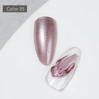 Vendeeni 6 Colors Cream Metal Gel Nail Polish Shiny Platinum UV Soak Off Gel Lacquer Painting Edge Line Gel Varnish For Nail Art