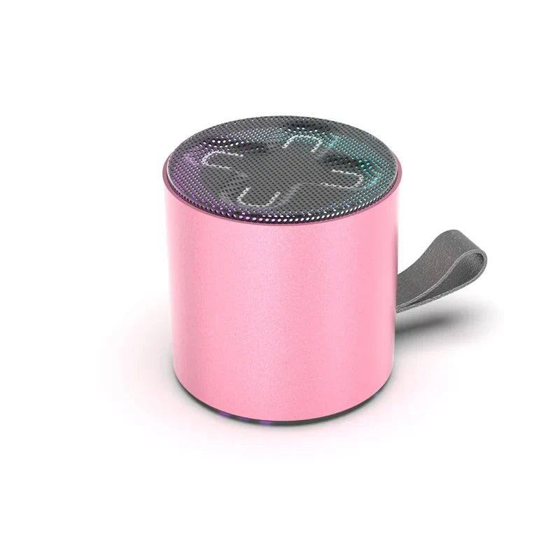 Wireless Speaker Portable Bluetooth 5.3 RGB Light Music Player Long Play TWS Connectivity Mic Subwoofer Mini Outdoor Bass Sound Lootquake LLC