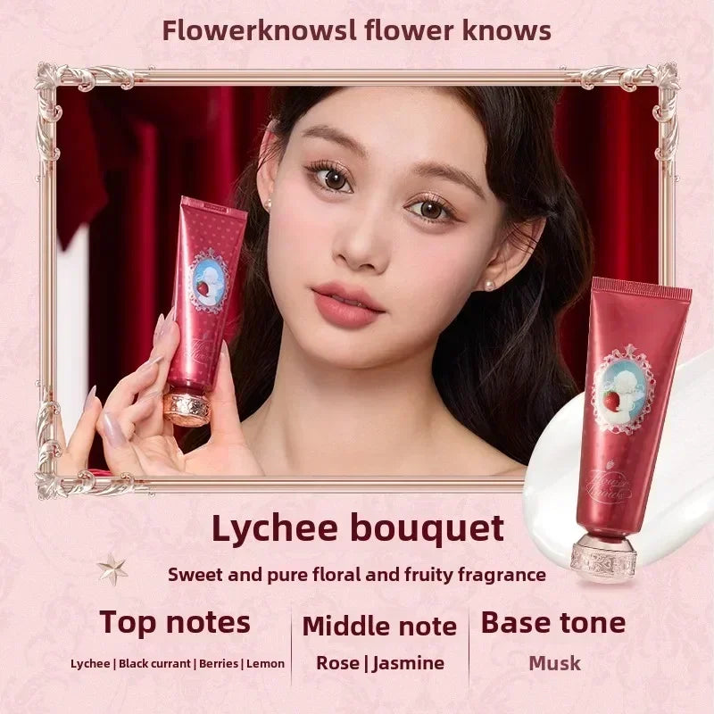 Flower Knows Strawberry Cupid Cake Lip Cream Lip Mud Matte Moisturizing Lipstick Silky Smooth Lip Makeup Professional Cosmetics Lootquake LLC