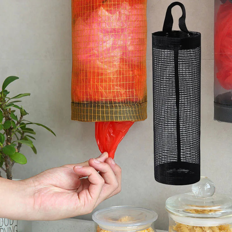 Garbage Bag Storage Kitchen Garbage Organizer Plastic Bag Holder Organizing Hanging Garbage Collection Storage Bag Lootquake LLC