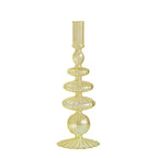Glass Candle Holders Nordic Decor Taper Candle Holder Candlesticks for Home Wedding Room Decoration Party Vase Home Decor Pi-Mart