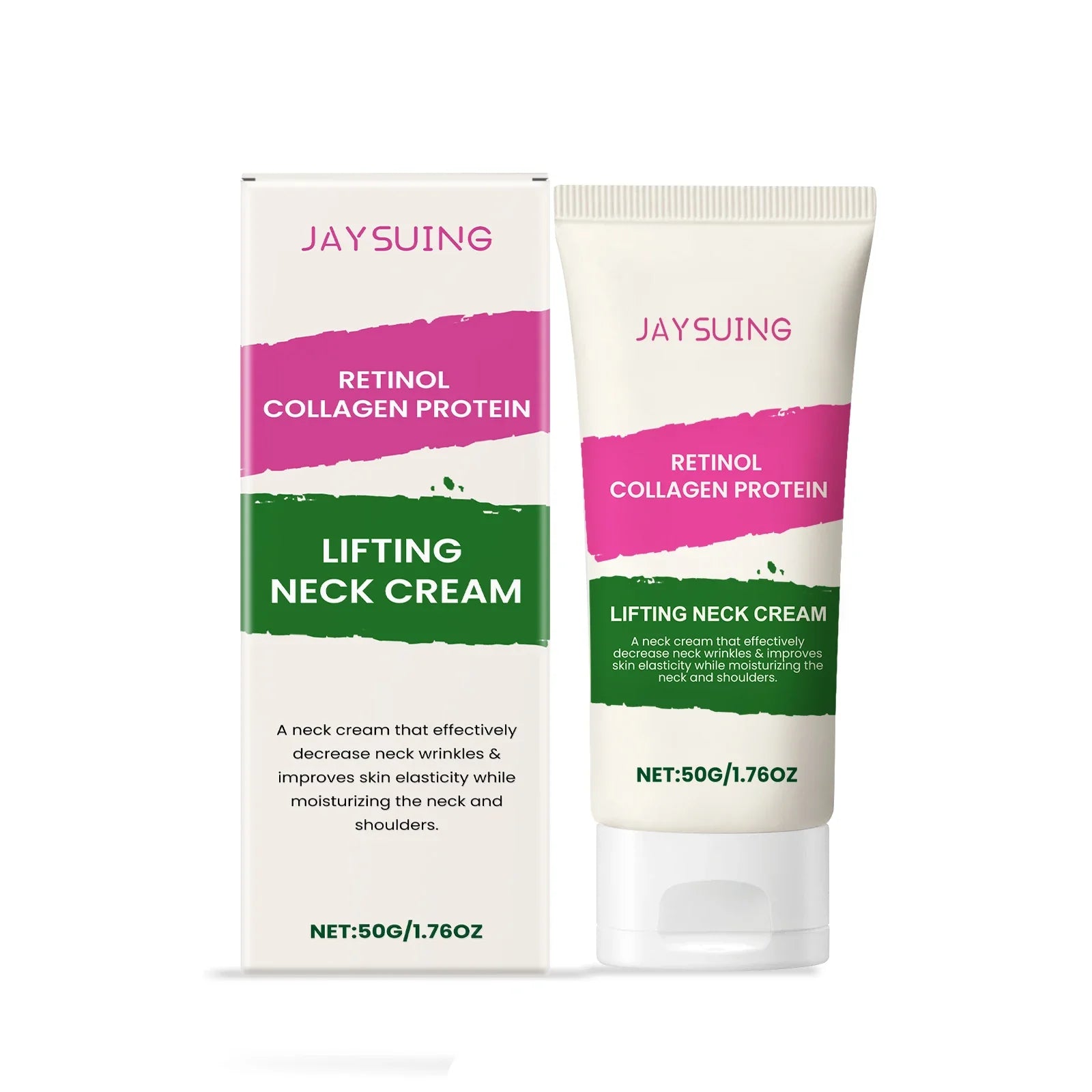 Collagen Neck Cream Anti Aging Reduces Wrinkles Lines Improve Double Chin Sagging Lifts Tightens Brighten Skin Beauty Neck Cream Lootquake LLC