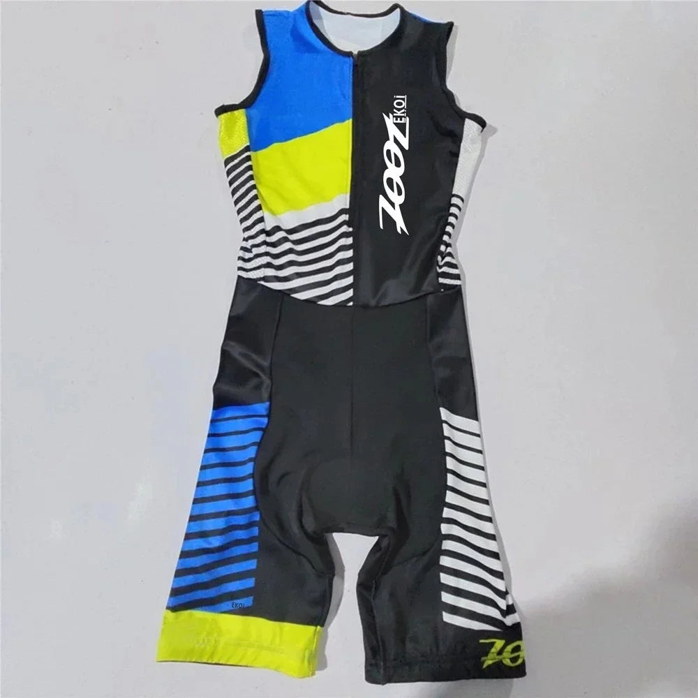 Zootekoi Triathlon Men's Breathable Sleeveless Jacket THRIXINE
