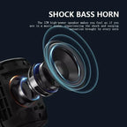 Super Powerful Wireless 5.3 Bluetooth Speaker RGB Light Caixa De Som Enhanced Bass IPX6 Waterproof Subwoofer 3D Stereo Sound Box Lootquake LLC