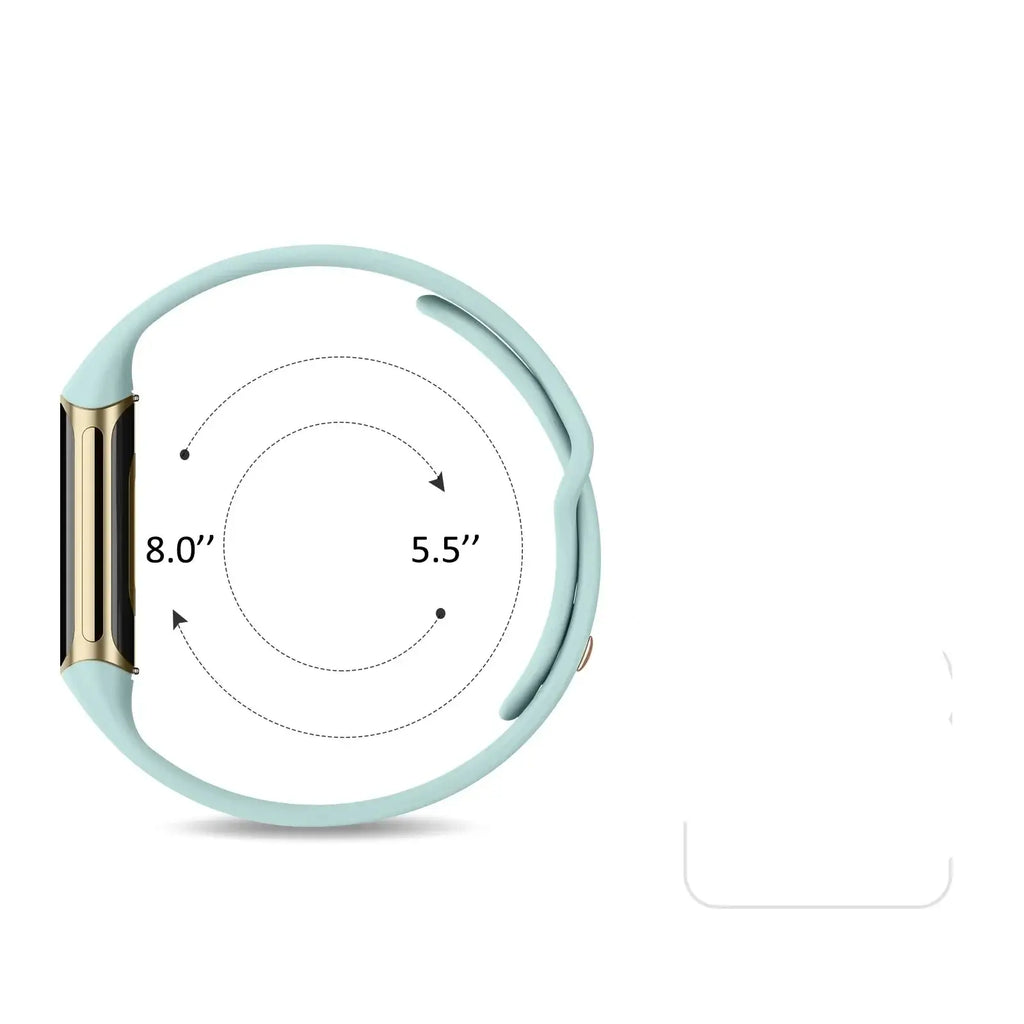 Fitbit Charge 5 6 Silicone Band - Soft Comfortable Design - SJB-DIAMOND ELITES