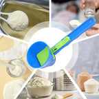 Creative Protein Powder Sliding Spoon Funnel Preparation for Protein Powder Coffee Sports Drinks Portable Home Kitchen Gadgets