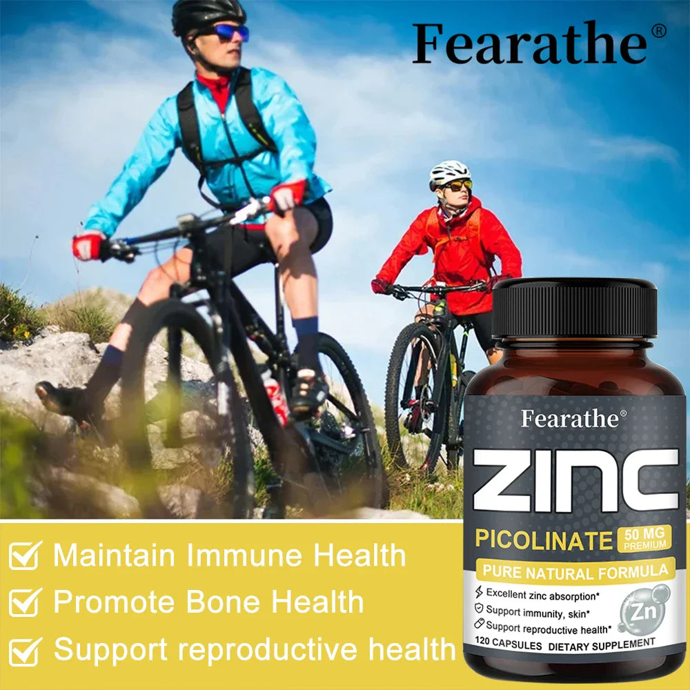 ZincMax 50: Immune & Skin Boost, Pure & Potent THRIXINE