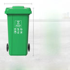 Large Capaci Outdoor Kitchen Waste Bin 240L with Wheels for ering Commercial Use Big Size Tra Can Recycling Bin
