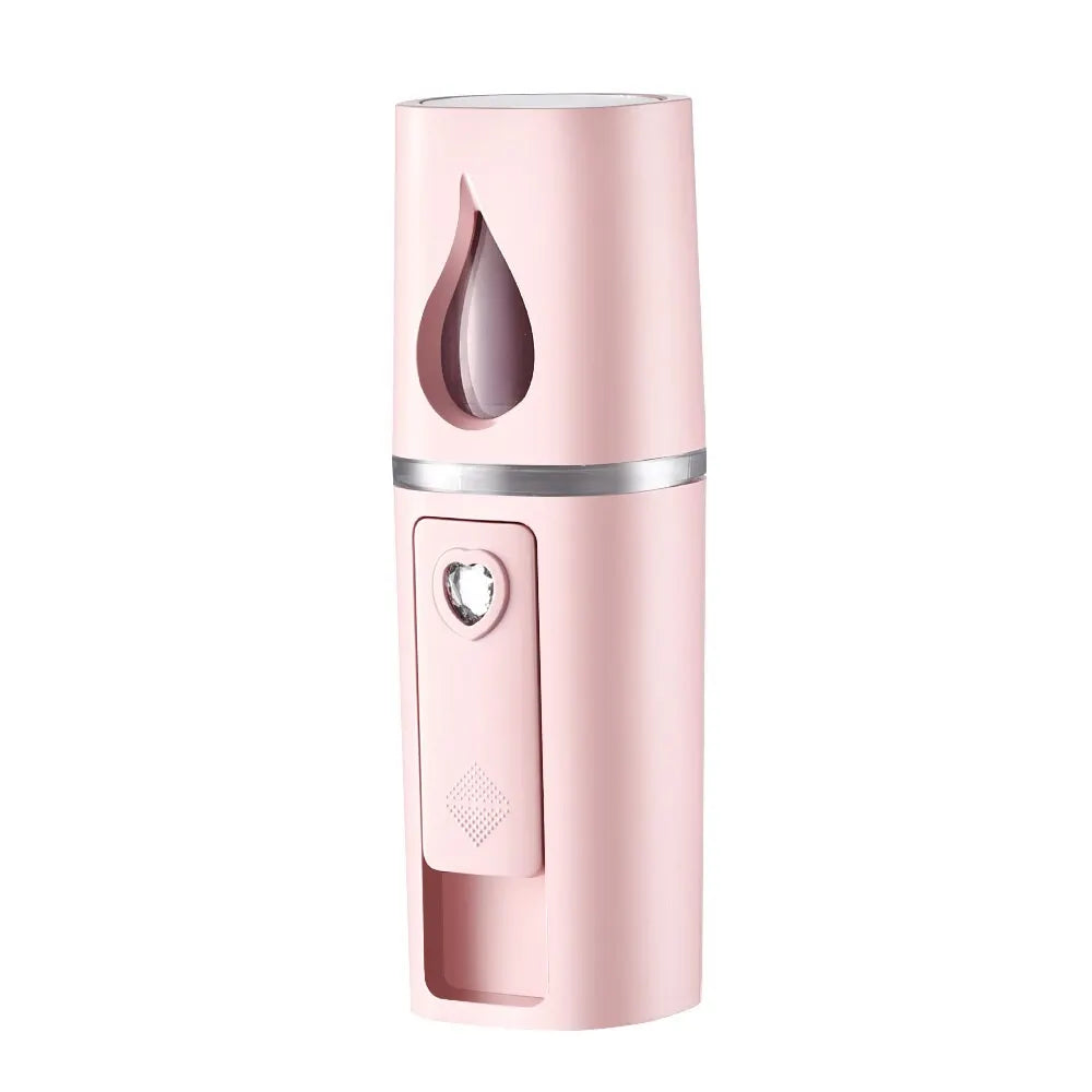 Mini Nano Mist Sprayer Cooler Facial Steamer Humidifier USB Rechargeable Face Moisturizing Nebulizer Beauty Skin Care Lootquake LLC