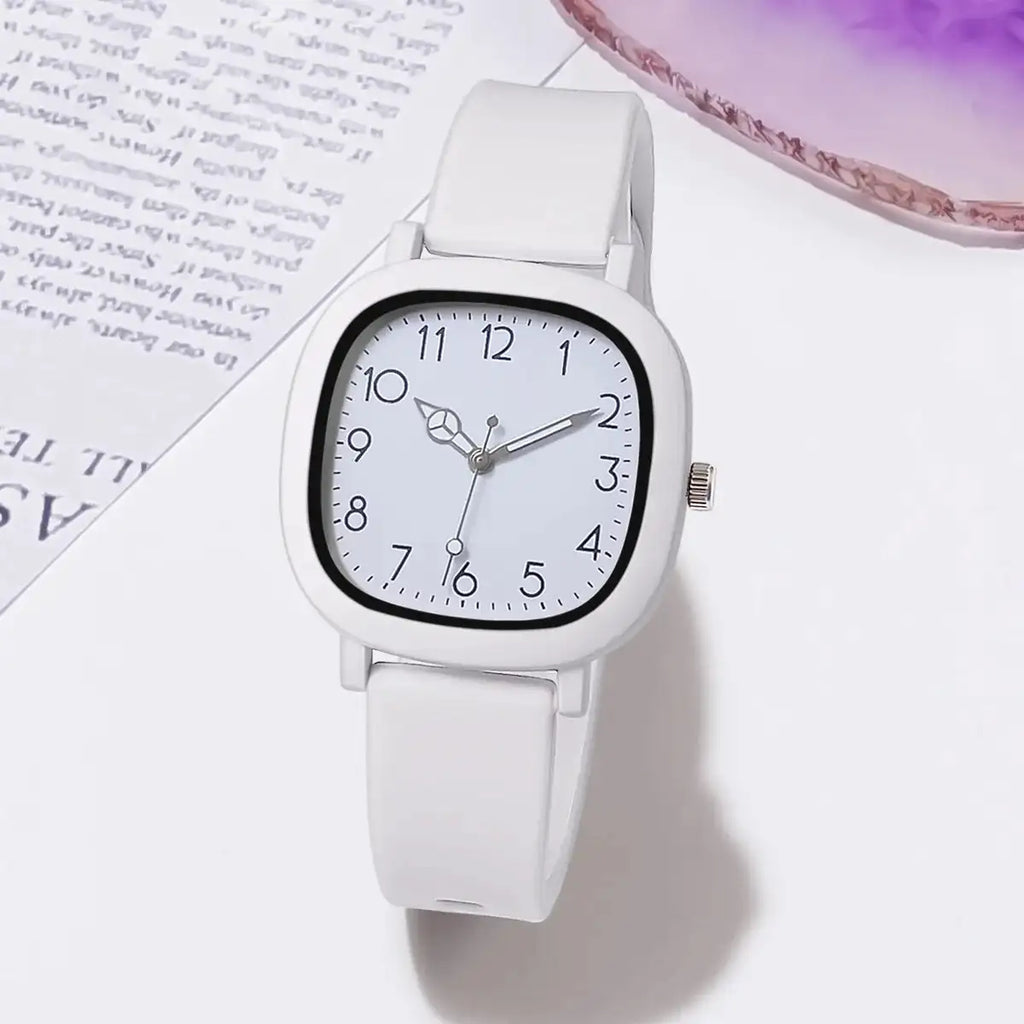 Fashion Brand Bear Women Quartz Watch 2024 Ladies Casual Silicone Jelly Watches Clock Girl Gift Zegarek Damski
