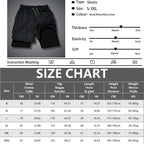 Men's Gym Short Double-deck Quick Dry - SJB-DIAMOND ELITES