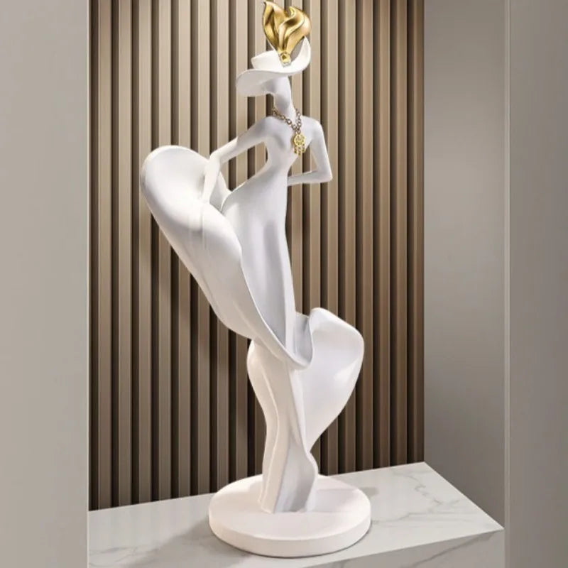 Abstract Character Art Living Room Ornaments Modern Simple Sculpture Decoration Crafts Creative Entrance Hall Home Decoration
