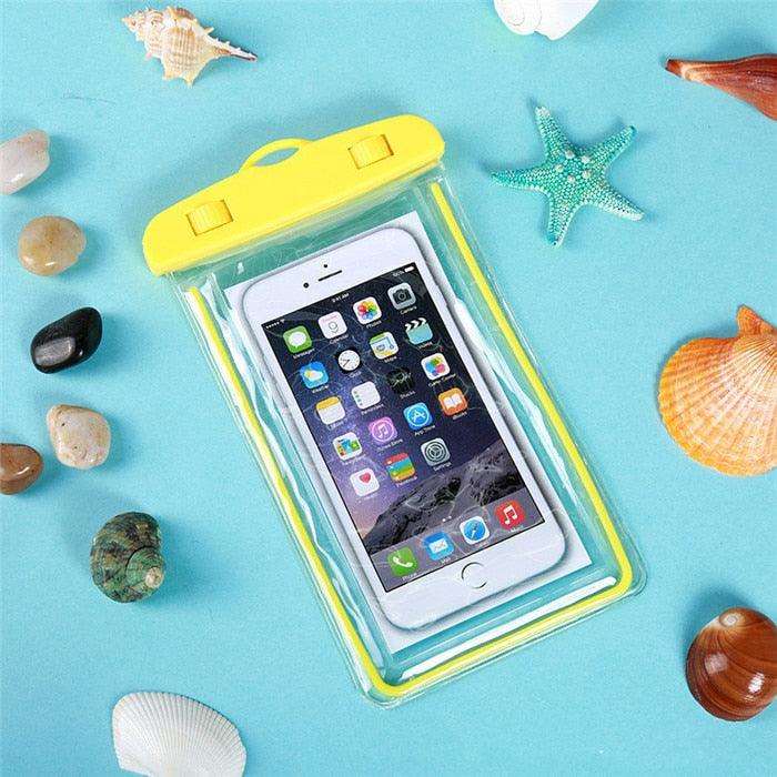 Waterproof Phone Case Universal Mobile Cover case For iPhone 13 Pro Max Phone Bag Underwater Case Phone Plastic Waterproof Underwater Pouch for Mobile Phone Case & Strap Stevvex