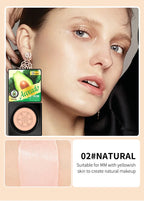 Lightweight Air Cushion Foundation CC Cream Natural Moisturizing Concealer Even Skin Tone Long Lasting Contour Makeup Cosmetics