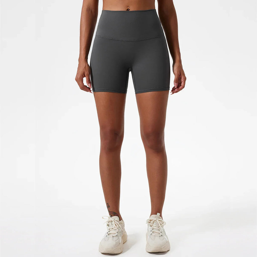 Ultra Comfort High-Waist Yoga Shorts THRIXINE