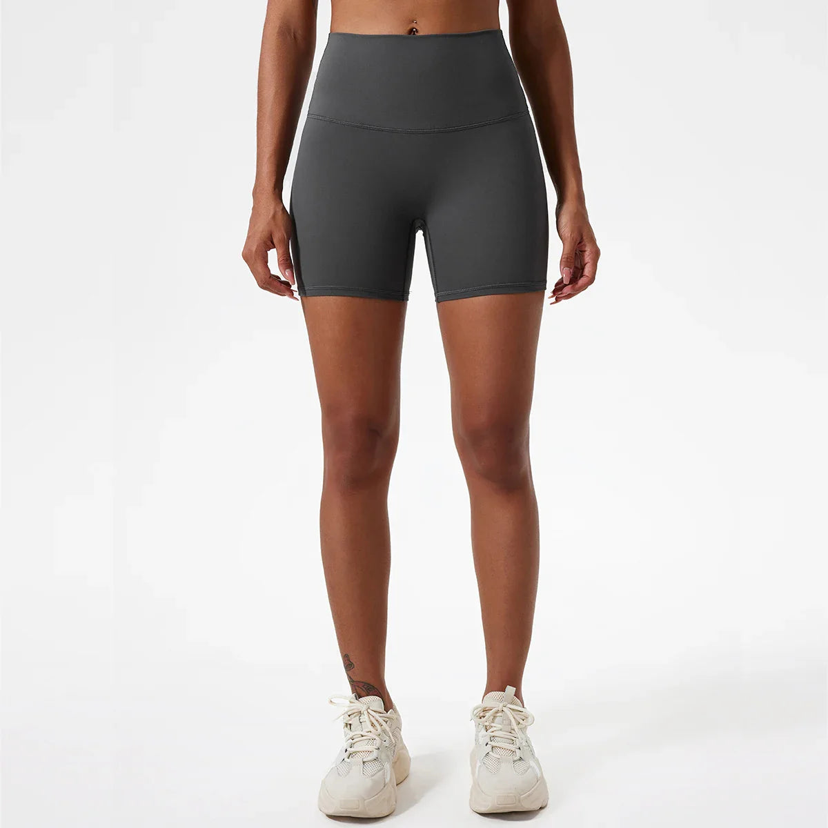 Ultra Comfort High-Waist Yoga Shorts THRIXINE