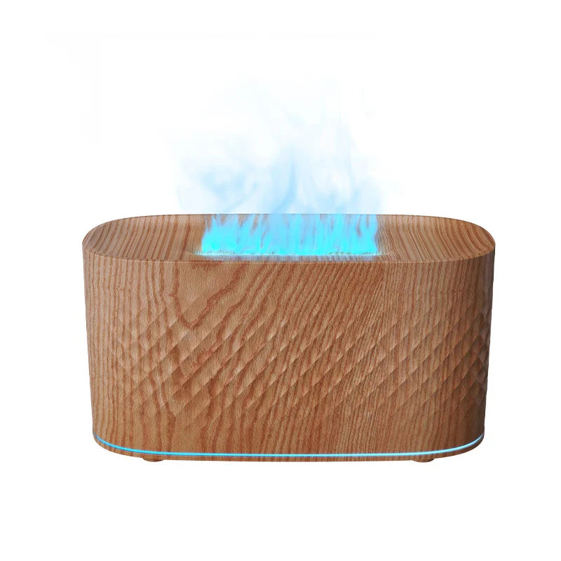 Colorful Simulation Flame Aroma Diffuser Home Hotel Desktop USB Air Humidifier Lootquake LLC