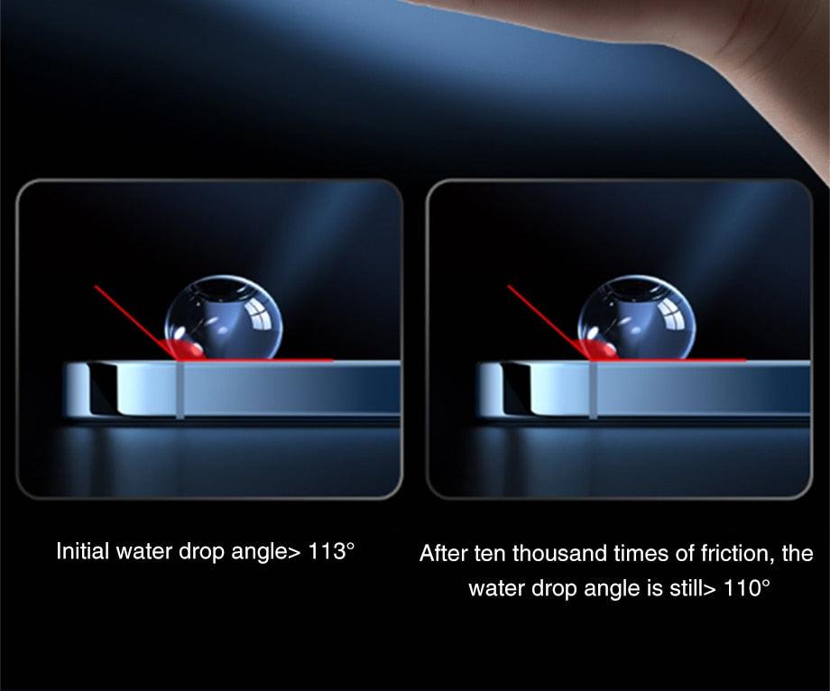 120D New upgrade Tempered Glass For iPhone 14 13 12 7 8 Plus Mini XR X XS Screen Protector For Iphone 14 13 12 11 Pro Max Glass  Anti-Scratch HD Tempered Glass Screen Protector Stevvex