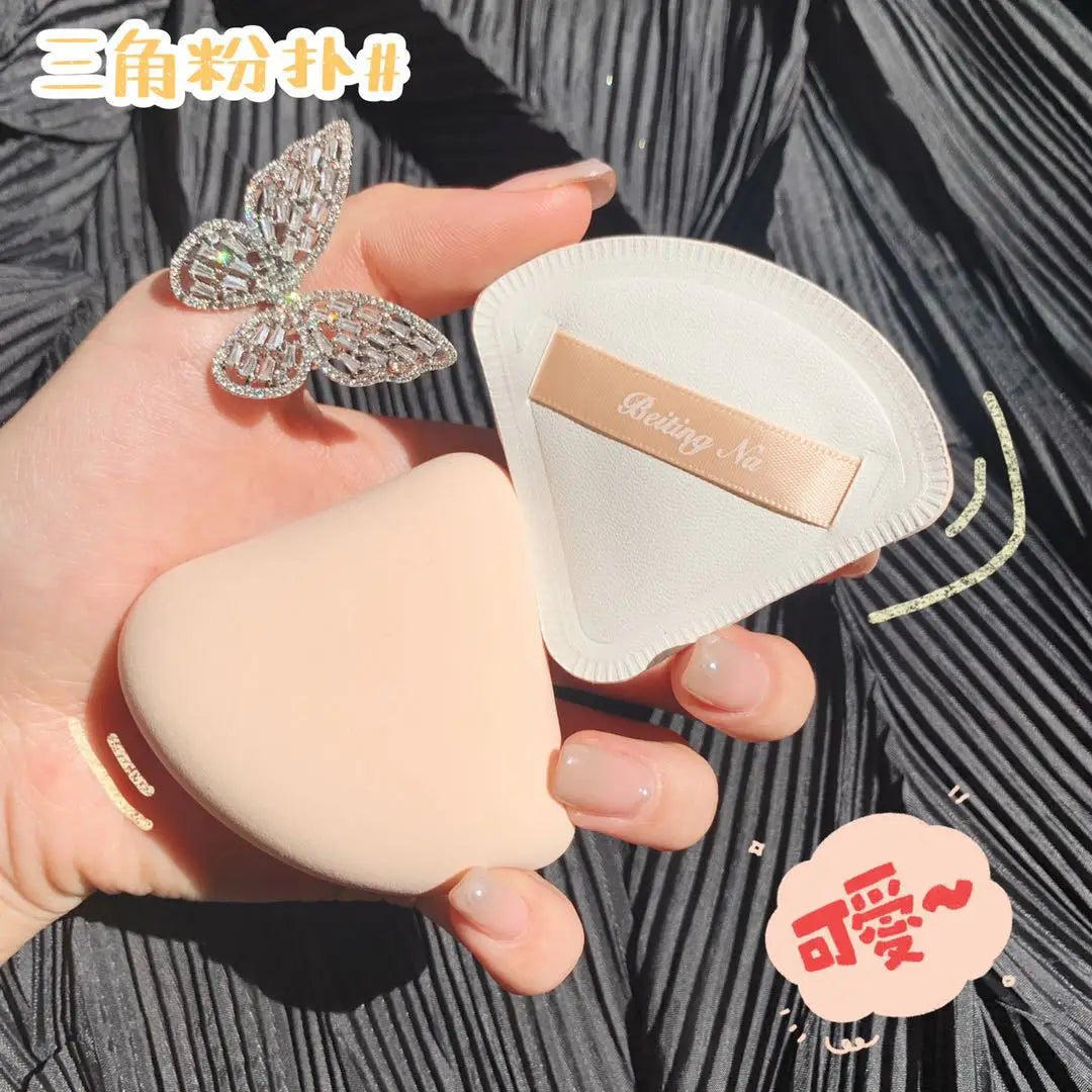 Dry Wet Usable Makeup Cosmetic Puff Sponge Cushion Puff for Foundation Powder Soft and Cute Lootquake LLC