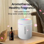 Mini Air Humidifier Usb Aromatherapy Diffuser 180ml Essential Oil Purifier Aromatherapy Spray Car Home Bedroom Led Quiet Desktop Lootquake LLC