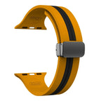 Apple Watch Silicone Strap - Durable Magnetic Closure Design - SJB-DIAMOND ELITES