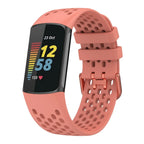 Fitbit Charge 5 6 Silicone Band - Soft Flexible Waterproof - SJB-DIAMOND ELITES
