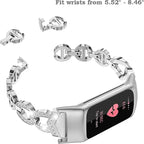Fitbit Charge 5 6 Premium Metal Strap - Elegant Durable Design - SJB-DIAMOND ELITES