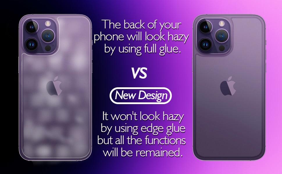 HD Clear Scratch Resistant Anti-Fingerprint Tempered Glass Film Full Screen Coverage Protector For Iphone 14 Pro Max Front Back Screen Protector HD Clarity Anti-Fingerprint Scratch Tempered Glass For Iphone 13 Stevvex