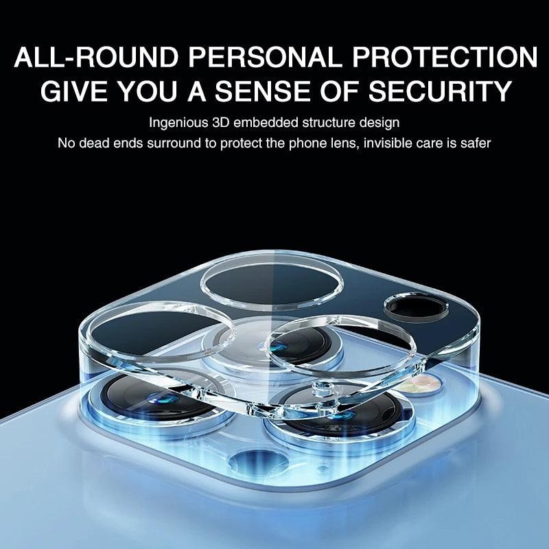 3D Camera Glass Protectors for iPhone 13 14 Pro Max 12 Mini XR HD Back Lens Protective Glass Film on iPhone 11 12 PRO MAX X XS Stevvex