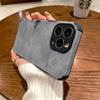Vintage Green PU Leather Case For iPhone 13 12 11 Pro Max Mini XR XS X 7 8 Plus  Luxury Silicon Bumper Shockproof Soft Cover  Ultra Thin Slim Leather Case Anti-Scratch Hard Back Cover for iPhone Stevvex
