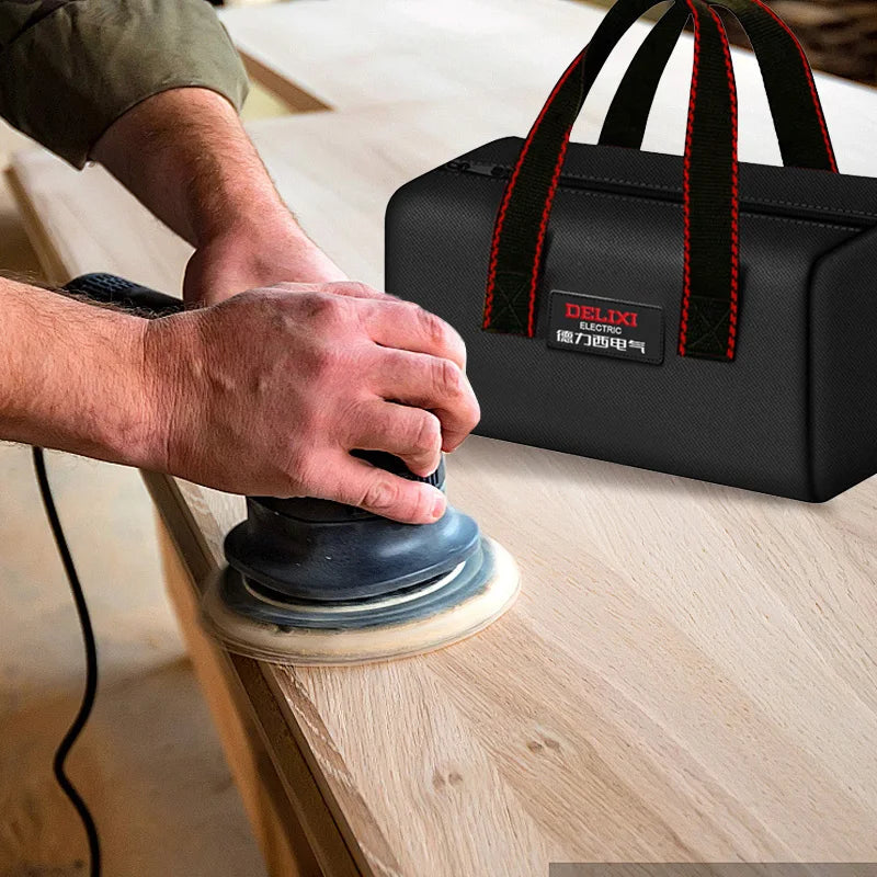 DELIXI ELECTRIC Tool Bag Oxford Cloth Portable Storage Bag, Professional Electrician and Carpenter Repair, Home Storage, HandBag Lootquake LLC