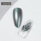 Vendeeni 6 Colors Cream Metal Gel Nail Polish Shiny Platinum UV Soak Off Gel Lacquer Painting Edge Line Gel Varnish For Nail Art