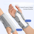 Wrist Brace for Carpal Tunnel Support Brace with Splints Hand Support for Arthritis Tendonitis Sprain Injuries Wrist Pain 1PC