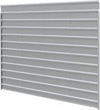 Arrow 20' X 9' One-Sided Carport Enclosure Wall Kit For 7' Or 9' Carports, Heavy-Duty Galvanized Steel Carport Enclosure Panel, Lootquake LLC