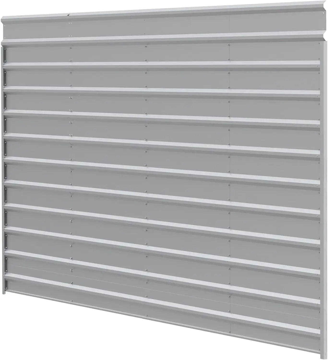 Arrow 20' X 9' One-Sided Carport Enclosure Wall Kit For 7' Or 9' Carports, Heavy-Duty Galvanized Steel Carport Enclosure Panel, Lootquake LLC