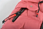 4 Color Big Size Winter Keep Warm Long Style Girls Jacket Teenage Thick Heavy Cold-proof Hooded Windbreaker Coat For Kids