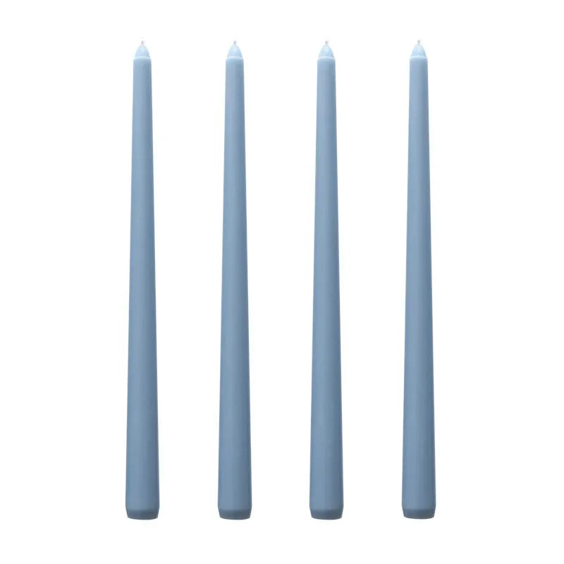 30CM Taper Candle 4 Pack - Home Interior Long Burning Dripless and Smokeless Candles Unscented - Valentines Candles for Home Lootquake LLC