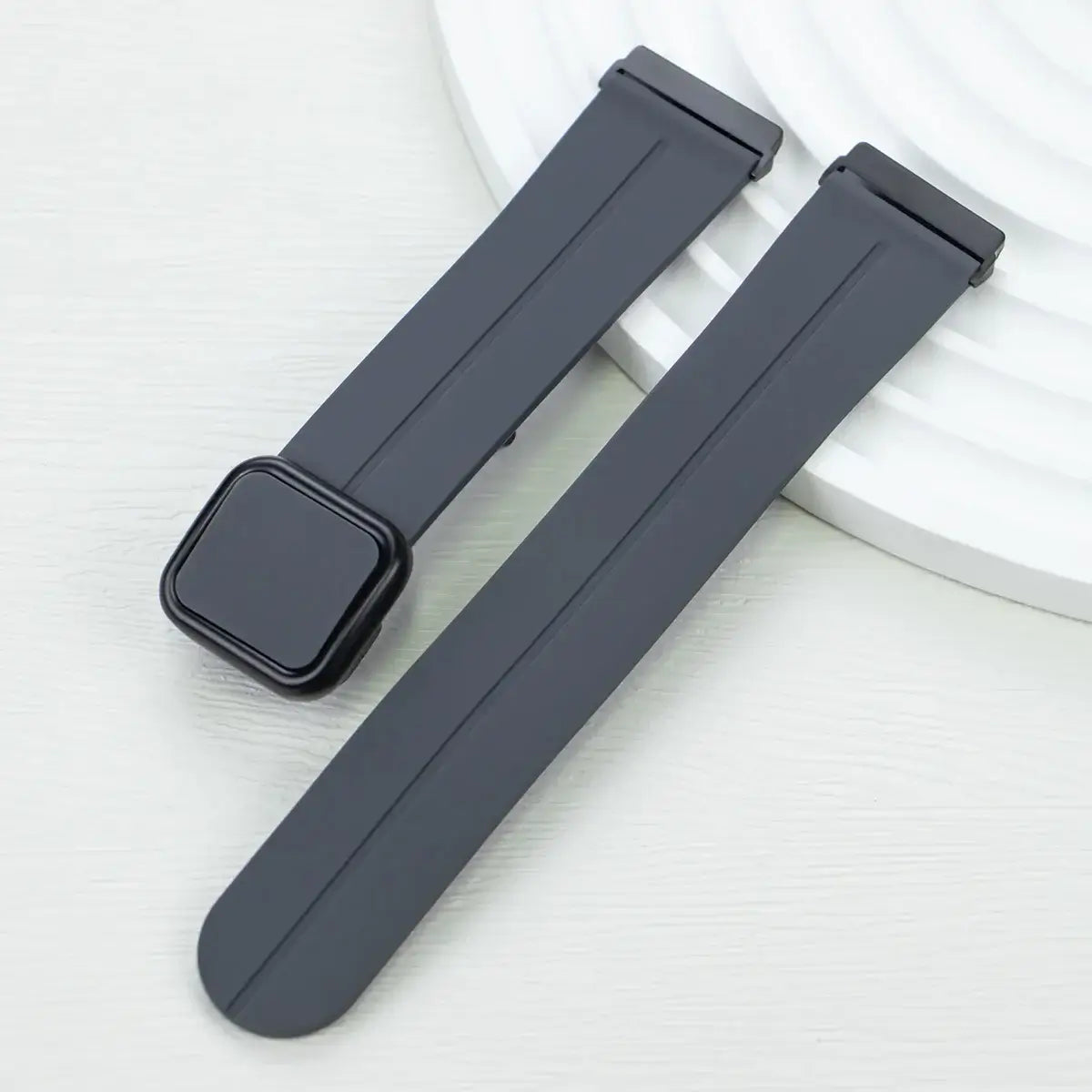 Fitbit Versa & Sense Silicone Band - Waterproof & Magnetic - SJB-DIAMOND ELITES