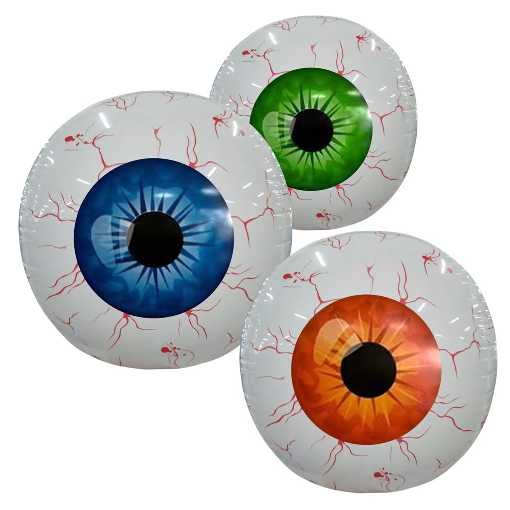 Halloween Inflatables Eyeball Decorations  Bloodshot Eyeballs Indoor Outdoor And Garden Halloween Decors Festival Decorations Lootquake LLC