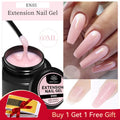 BORN PRETTY 60/30ml Hard Jelly Extension Nail Gel Polish French Nails Nude Pink White Clear Nail Supplies Gel for extension Lootquake LLC