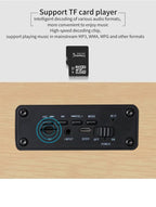 Wooden Bluetooth Speaker Portable Wireless Subwoofer Clock Soundbox Home Computer Echo Wall Soundbar HiFi Stereo TF AUX U Disk Lootquake LLC