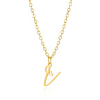 26 Initial Letters Heart Pendant Stainless Steel Necklace for Women Gold Color A-Z Alphabet Choker Chain Birthday Jewelry Gift