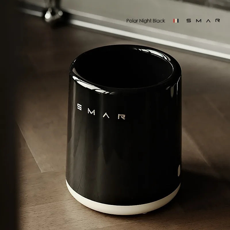 Large Capacity Garbage Bin Household Living Room Bedroom Double-layer Garbage Bin Light Luxury Style Paper Basket Storage Bin