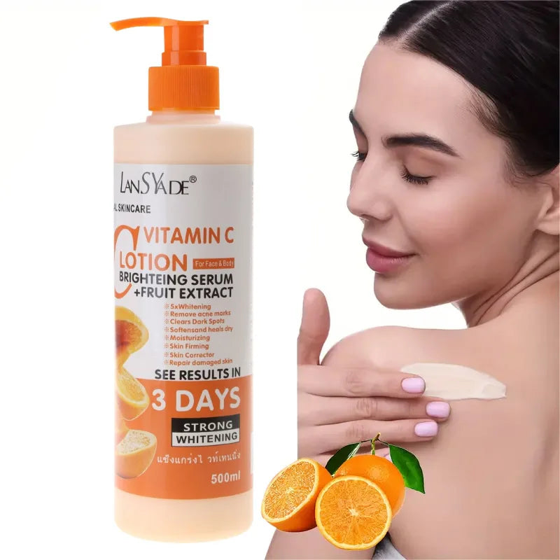 Vitamin-c Body Lotion Moisturizing Nourishing Body Cream Repair Skin Care Anti-chapping Brightening Nourishing Cream Body Care Lootquake LLC