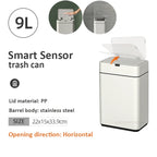 Trash Can Kitchen Sensor Recycle Bin Trash Can 20 Liters High Foot Wastebasket with Lid Dustbin Automatic Sensor Smart Trash Bin